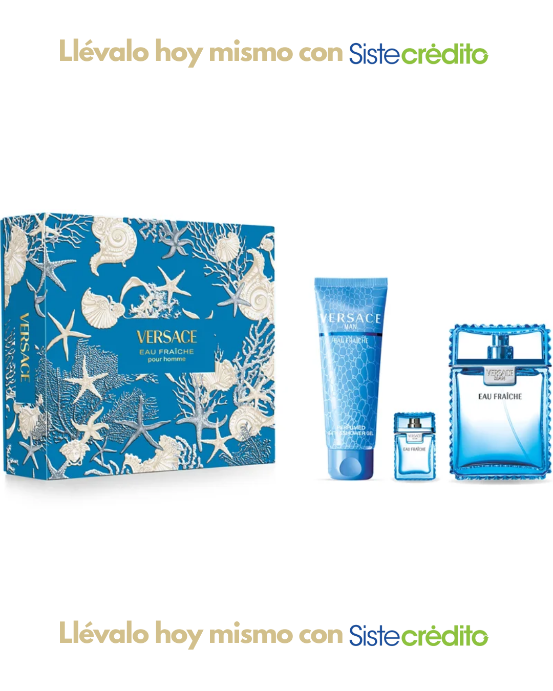 SET VERSACE EAU FRAICHE HOMBRE