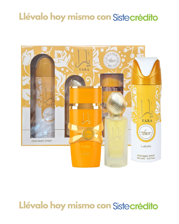 SET LATTAFA YARA TOUS DAMA