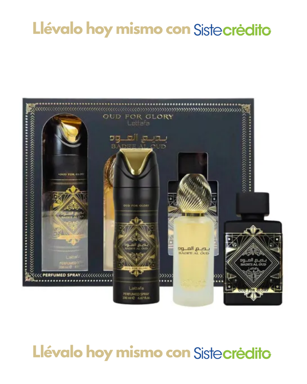 SET LATTAFA OUD FOR GLORY HOMBRE