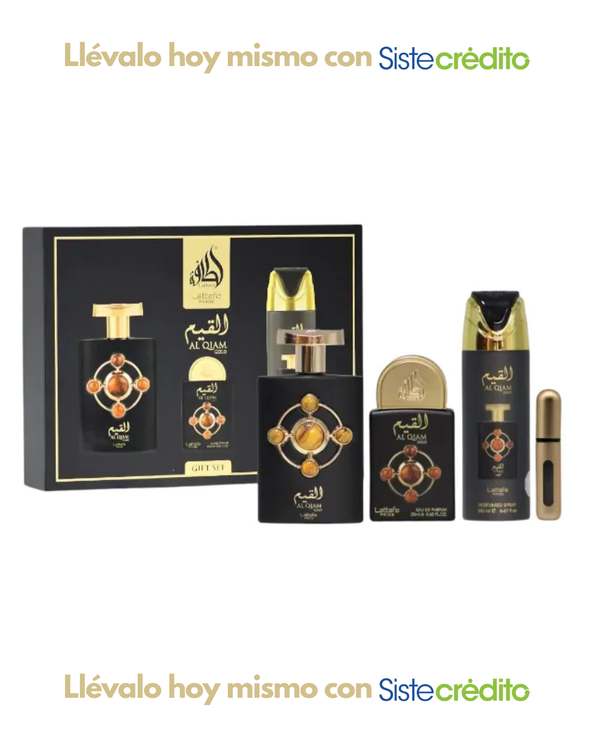 SET LATTAFA AL QIAM GOLD UNISEX