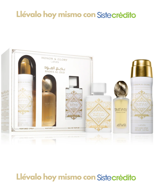 SET LATTAFA HONOR GLORY UNISEX