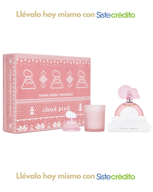 SET ARIANA CLOUD PINK EDICIÓN NAVIDAD