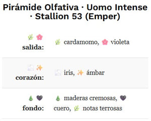 EMPER UOMO INTENSE BY STALLION 53